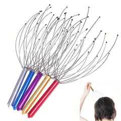 Octopus Head Shape Scalp Massager Stainless Steel
