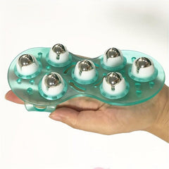 Manual Massager Massage Brush Palm Massager Beads Equipment