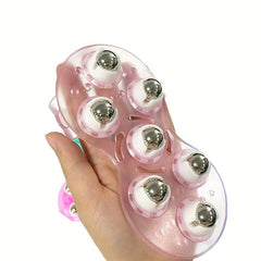 Manual Massager Massage Brush Palm Massager Beads Equipment