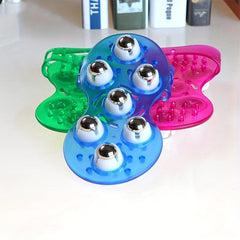 Manual Massager Massage Brush Palm Massager Beads Equipment