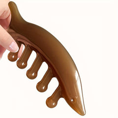 5-Tooth Massage Comb for Stress Relief