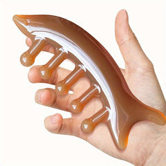 5-Tooth Massage Comb for Stress Relief