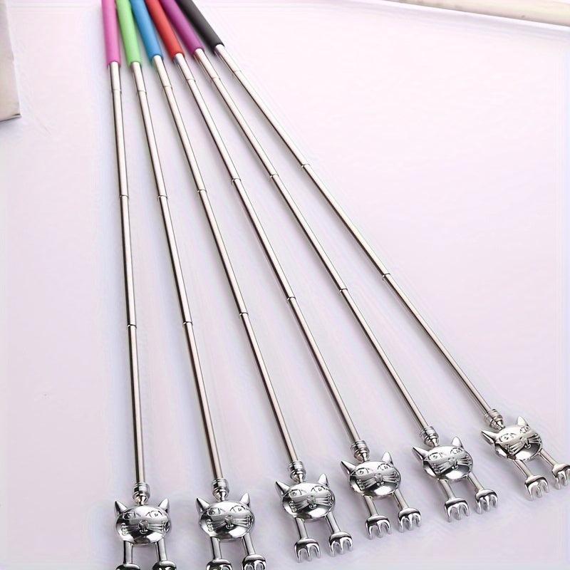 Cat Claw Telescopic Scratchy Stainless Steel Portable Scratching Massager