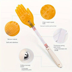 Silicone Palm Gua Sha Board Massage Tool