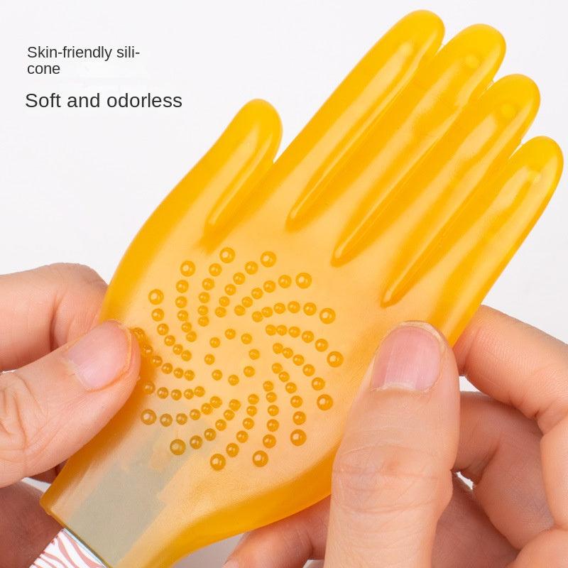 Silicone Palm Gua Sha Board Massage Tool