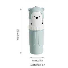 Cartoon Travel Toothbrush Storage Container Box Gargle Cup Multifunctional
