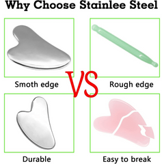 Stainless Steel Gua Sha Facial Tool for Face