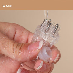 Scalp Applicator Rolling Ball Massage Comb Liquid Applicator