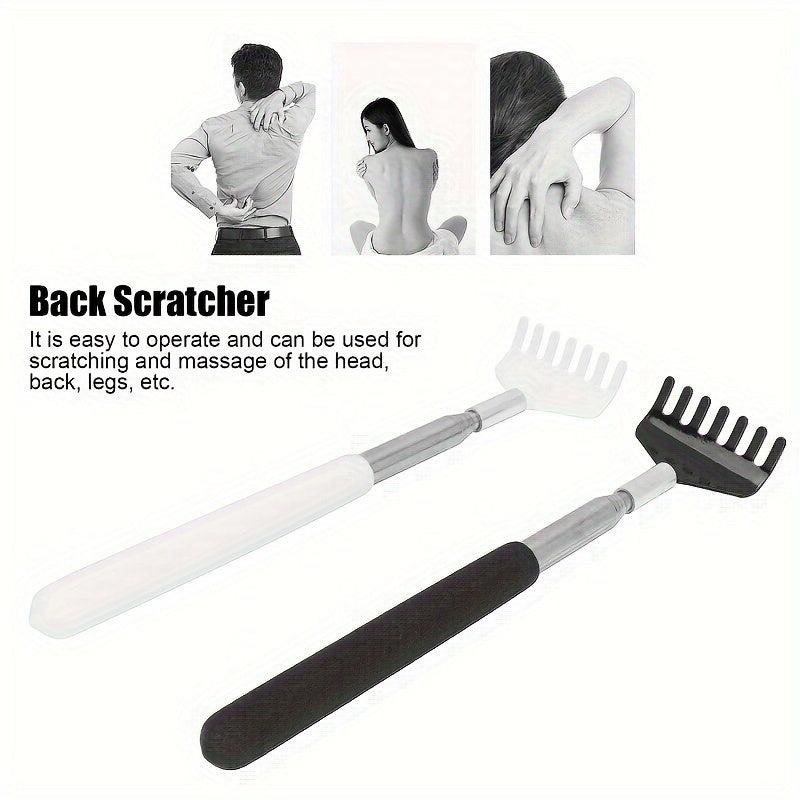 Telescopic Stainless Steel Back Scratcher Massager