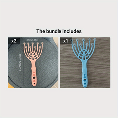Scalp Massager Handheld 9 Claws Massage Hair Care Stress Relax Office Home SPA