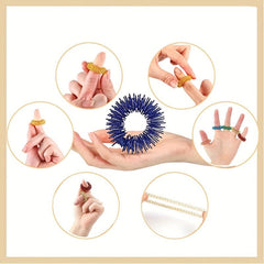 Mini Finger Pressure Massage Rings - Relax Your Fingers and Toes