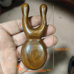 Golden Silk Sandalwood Nose Scraping Tool Acupoint Massage