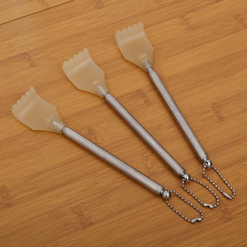 Stainless Steel Telescopic Back Scratching Rake Massage Device