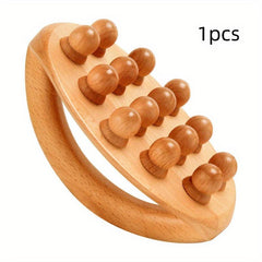 2pcs Wood Massage Tools for Body Shaping Meridians Unblocking