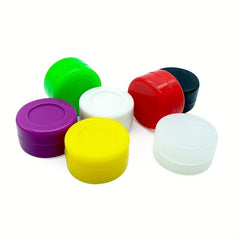 20pcs Silicone Container 5ml Storage Tank Cream Bottle Smoking Accessaries