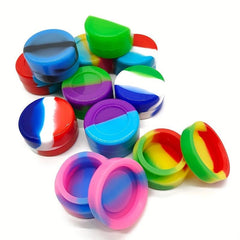 20pcs Silicone Container 5ml Storage Tank Cream Bottle Smoking Accessaries