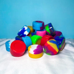 20pcs Silicone Container 5ml Storage Tank Cream Bottle Smoking Accessaries
