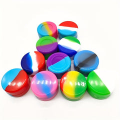 20pcs Silicone Container 5ml Storage Tank Cream Bottle Smoking Accessaries