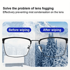 100pcs Anti-fog Wet Wipes for Glasses & Mobile Phone Screen