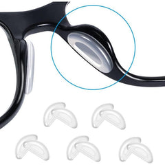 20Pcs Eyeglass Silicone Nose Pads Anti Slip Soft Nose Protector For Glasses