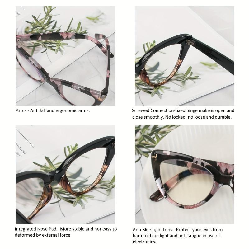 Oversized Cat Eye Reading Glasses for Women