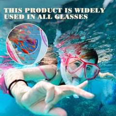 Adhesive Bifocal Lenses for Sunglasses Goggles Eyeglasses
