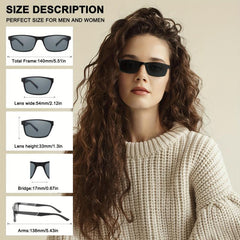 1 Pack Sunglasses Reading Glasses for Women Men