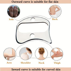 Stainless Steel Scraper Tool Set for Soft Tissue Scraping