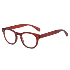Readers Spring Hinge Squared Plastic Frame Glasses For Men And Women