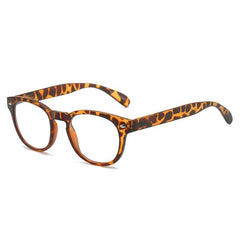 Readers Spring Hinge Squared Plastic Frame Glasses For Men And Women