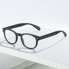 Readers Spring Hinge Squared Plastic Frame Glasses For Men And Women