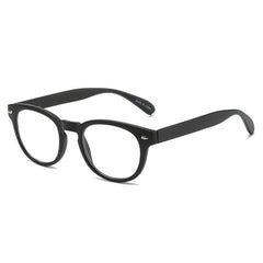 Readers Spring Hinge Squared Plastic Frame Glasses For Men And Women
