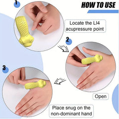Hand Pressure Point Clip for Migraine Massage
