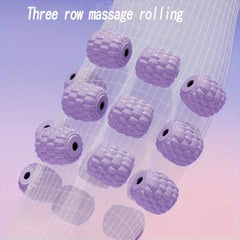 Yoga Leg Massager ABS Three layer Ring Clip Massage Roller Leg Muscle Relaxation