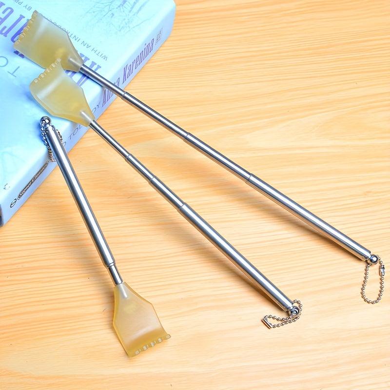 Telescopic Back Scratcher Stainless Steel Retractable Itching Rake