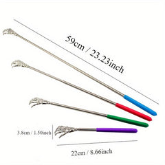 Stainless Steel Retractable Back Scratcher Massager