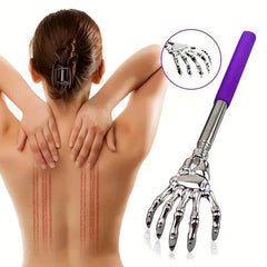 Stainless Steel Retractable Back Scratcher Massager