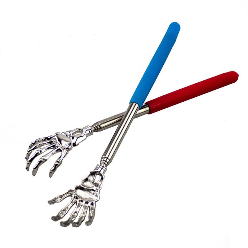 Telescopic Stainless Steel Back Scratcher Massager for Itch Relief