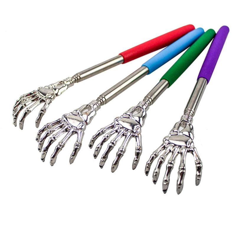 Telescopic Stainless Steel Back Scratcher Massager for Itch Relief
