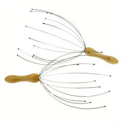 12 Claws Body Massager Octopus Head Scalp Neck Stress Release Relax Massage