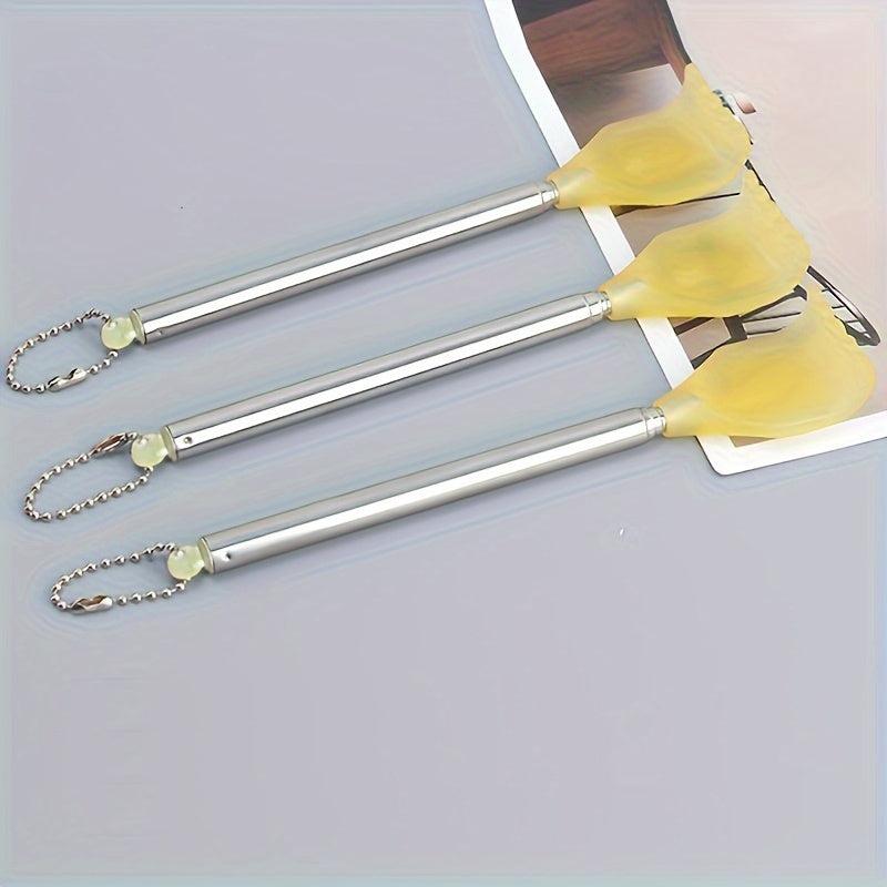 Stainless Steel Retractable Tickle Rake Back Scratcher