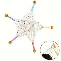 3pcs Hair Growth Octopus Scalp Massager Manual Handheld Head Scratcher