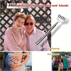 1pc 2pcs Back Scratcher Portable Extendable Metal