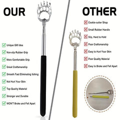 Upgraded Bear Claw Back Scratcher Retractable Metal Portable Back Scratchers