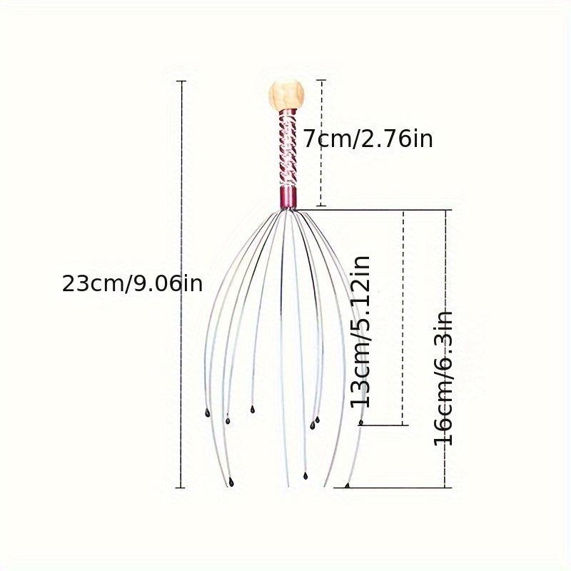 2pcs Head Scratcher Metal Head Massager Scalp Massager