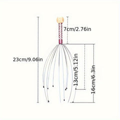 2pcs Head Scratcher Metal Head Massager Scalp Massager