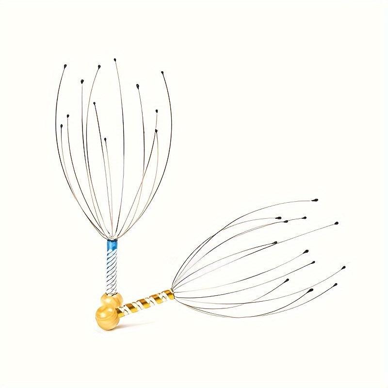 2pcs Head Scratcher Metal Head Massager Scalp Massager