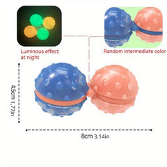 Christmas Gift Radish Fingertip Gyroscope Portable Fun Massage Ball