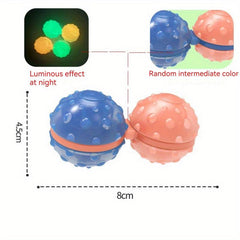 Christmas Gift Radish Fingertip Gyroscope Portable Fun Massage Ball
