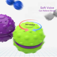 Christmas Gift Radish Fingertip Gyroscope Portable Fun Massage Ball